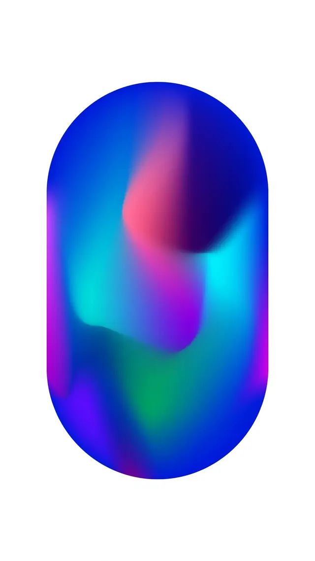 Abstract Gradient Blob, gradient-heavy, organic, vibrant