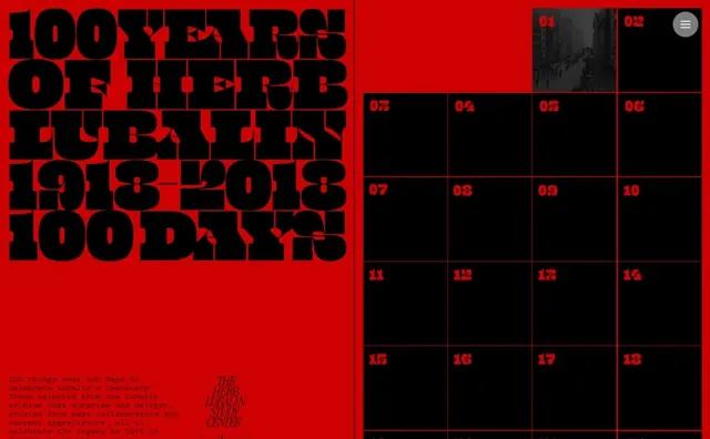 Red and Black Typographic Grid Design, brutalist, neo-brutalist, high-contrast