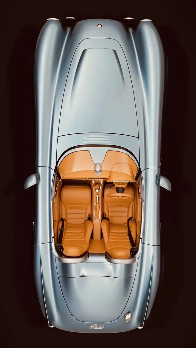 3D Render of a Futuristic Concept Car Interior, minimal, luxury, light