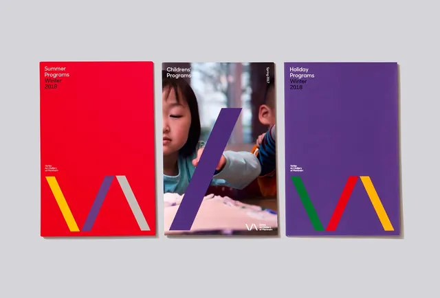 Geometric Abstract Identity System, minimal, geometric, vibrant