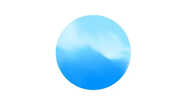 Blue Gradient Sphere, minimal, gradient-heavy, cool