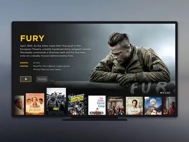 Fury Website Mockup, dark-mode, minimal, dark