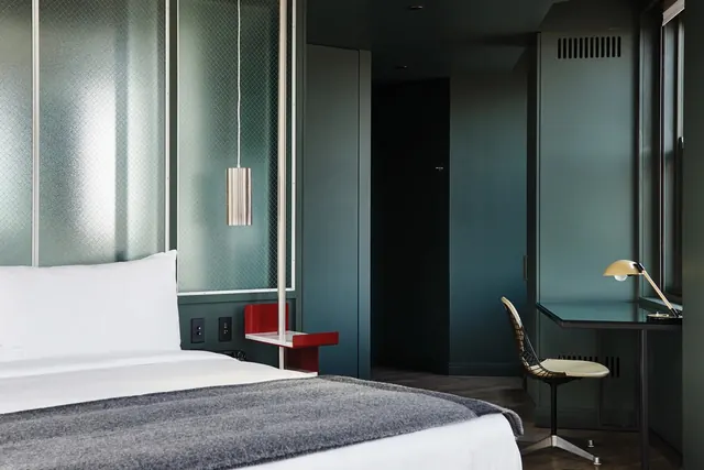 Modern Hotel Interior Mockup, minimal, luxury, muted