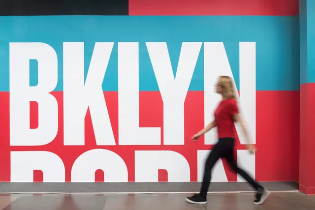 Bold Typography and Figure Composition, brutalist, neo-brutalist, high-contrast