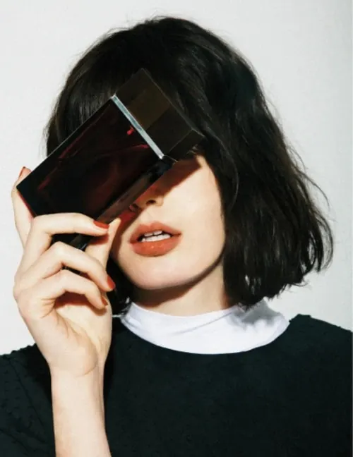 Beauty Product Photography, minimal, editorial, high-contrast