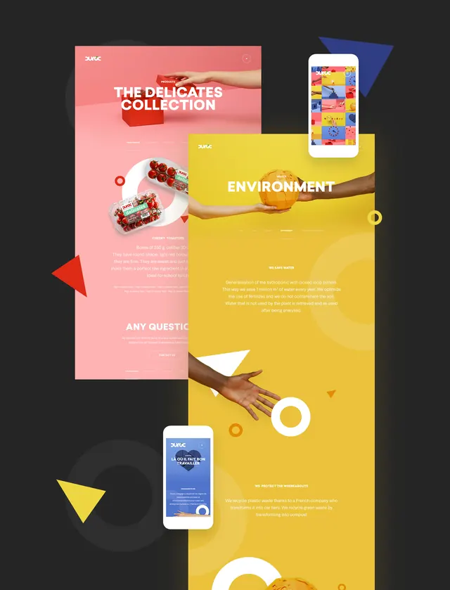 The Vegan Collection Branding, playful, organic, vibrant