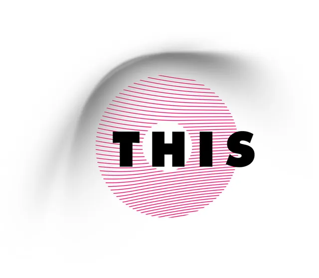 Circular Graphic with Text, minimal, geometric, vibrant