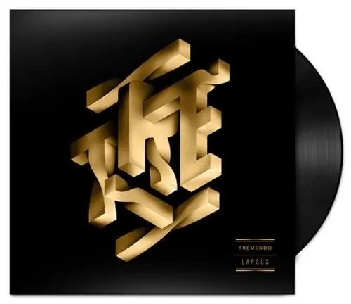 Gold 3D Typography on Black, luxury, 3d-render, dark