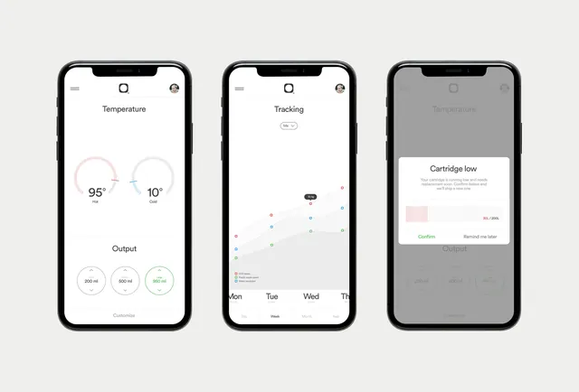 Weather App UI Mockup, minimal, light-mode, light