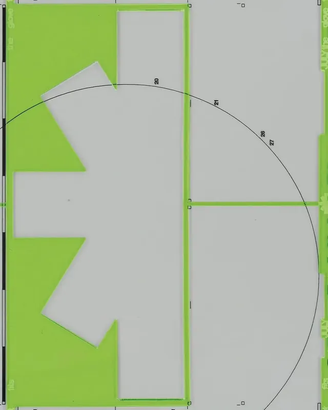 Geometric Grid Composition, minimal, swiss, vibrant