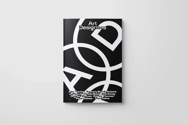 Art Design Identity Mockup, minimal, swiss, monochrome