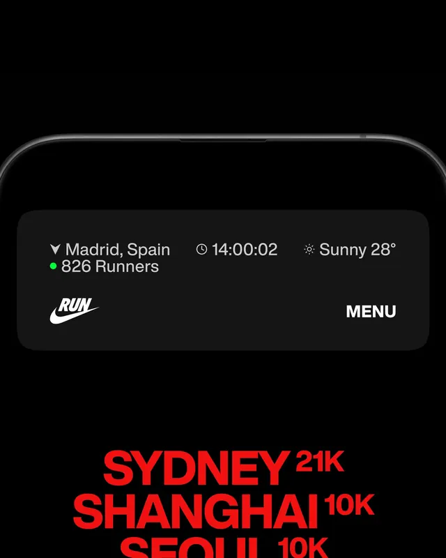 Dark Mode Mobile UI with Red Typography, dark-mode, minimal, dark