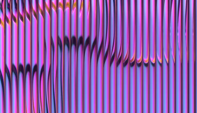 Abstract Vertical Wave Pattern, abstract, gradient-heavy, vibrant