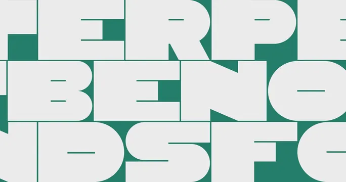 Typography Type Specimen