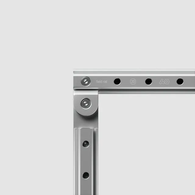 Industrial Metal Frame Detail, minimal, technical, light