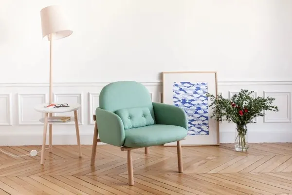 Minimalist Interior Scene, minimal, light-mode, light