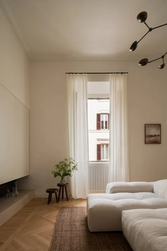 Minimalist Interior Living Space, minimal, light-mode, light