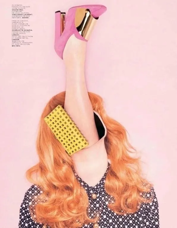 Surrealist Fashion Collage, maximalist, abstract, vibrant