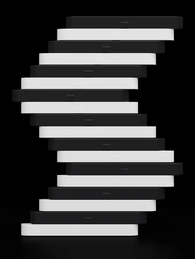 Abstract Geometric Light Bars, minimal, geometric, monochrome