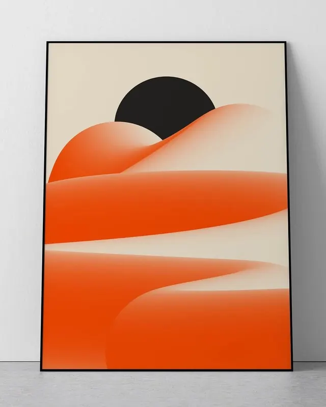 Abstract Landscape Composition