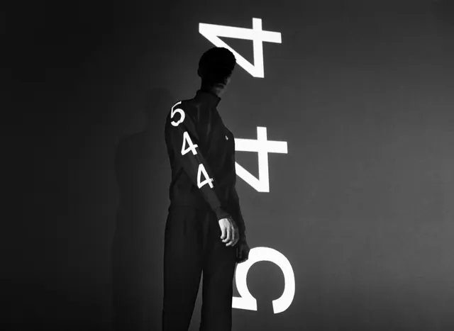 Monochrome Typography Fashion Mockup, minimal, monochrome, monochrome