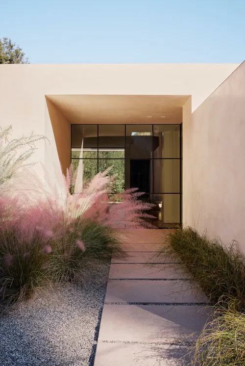 Modern Architectural Entrance, minimal, light-mode, light