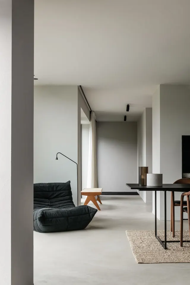 Minimalist Interior Space, minimal, light-mode, light