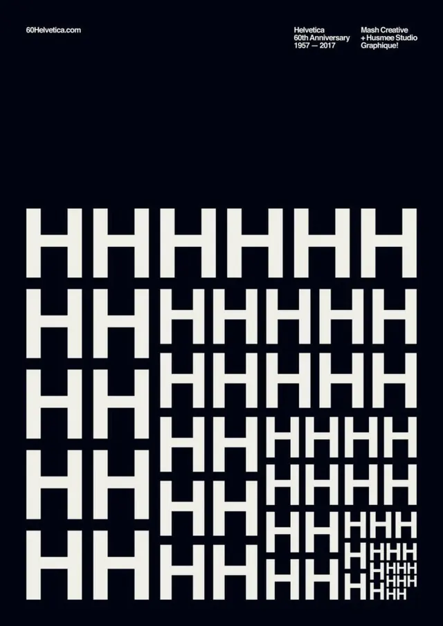 Geometric Typography Grid, minimal, brutalist, high-contrast