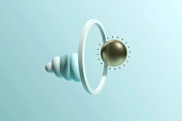 3D Abstract Geometric Object