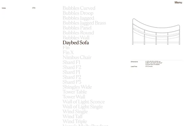 Typography Type Specimen
