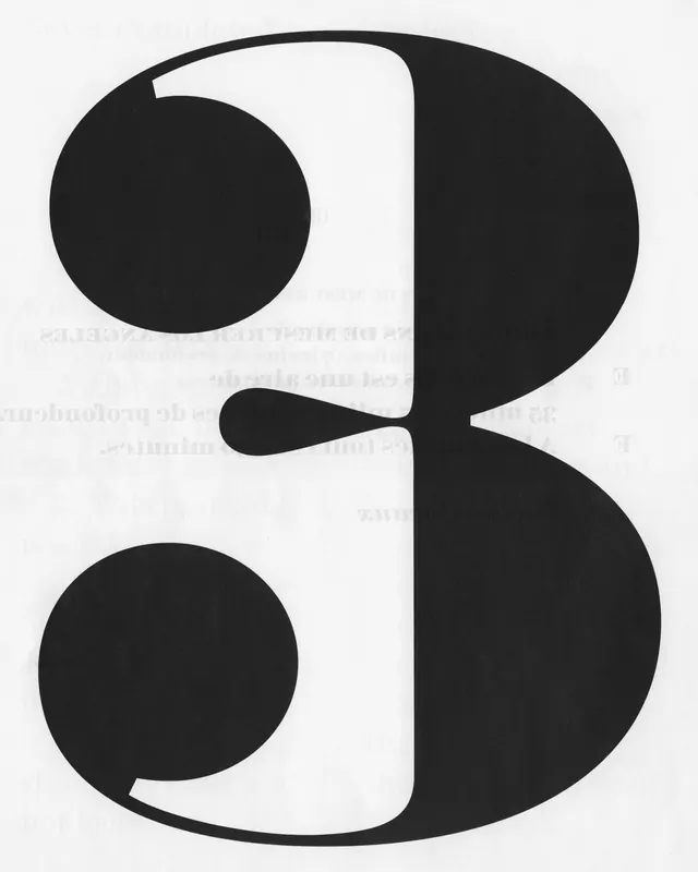 Abstract Geometric Typography, minimal, brutalist, monochrome