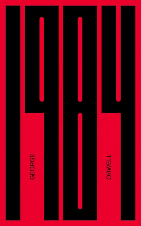 Red and Black Vertical Typography, brutalist, minimal, high-contrast