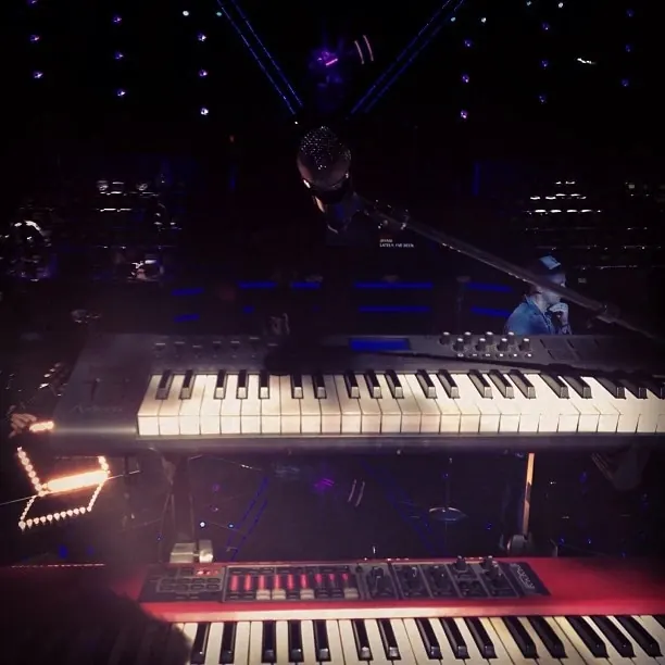 Live Concert Performance, photographic, dark-mode, dark