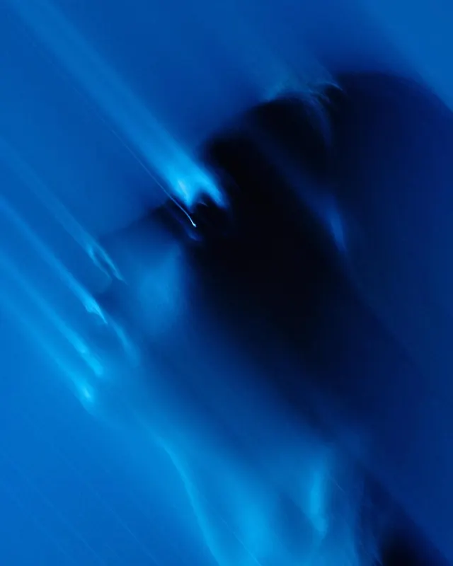 Abstract Blue Motion Graphic, abstract, gradient-heavy, cool