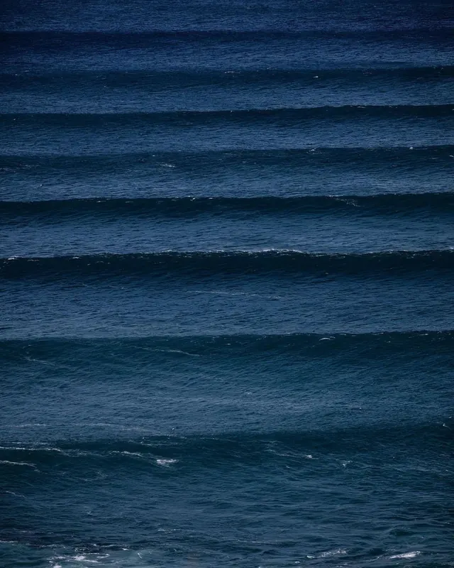 Blue Tiered Water Texture, minimal, organic, cool