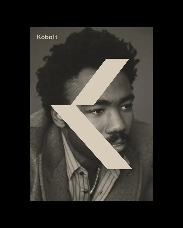 Kobalt Portrait Identity, minimal, brutalist, monochrome
