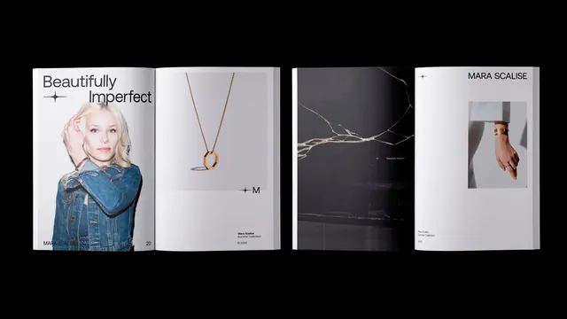Jewelry Brand Identity Presentation, minimal, luxury, light
