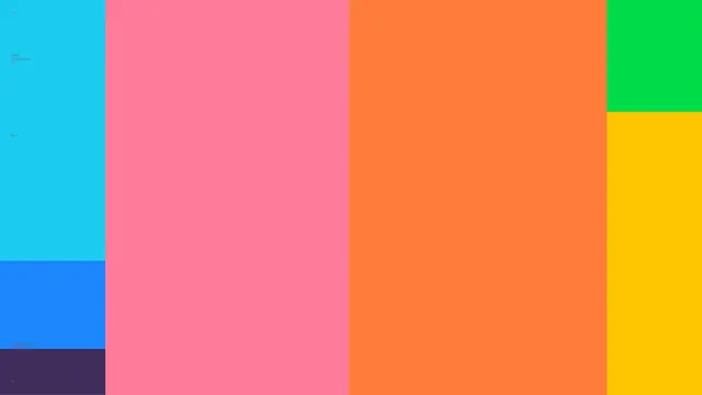Geometric Color Block Composition, minimal, geometric, vibrant