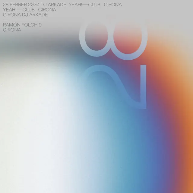 Abstract Gradient Typography Layout, maximalist, gradient-heavy, vibrant