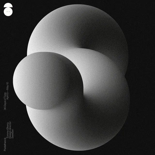 3D Sphere Composition, minimal, abstract, monochrome