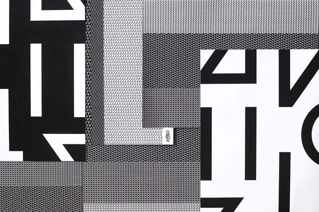 Geometric Black and White Pattern, brutalist, neo-brutalist, monochrome