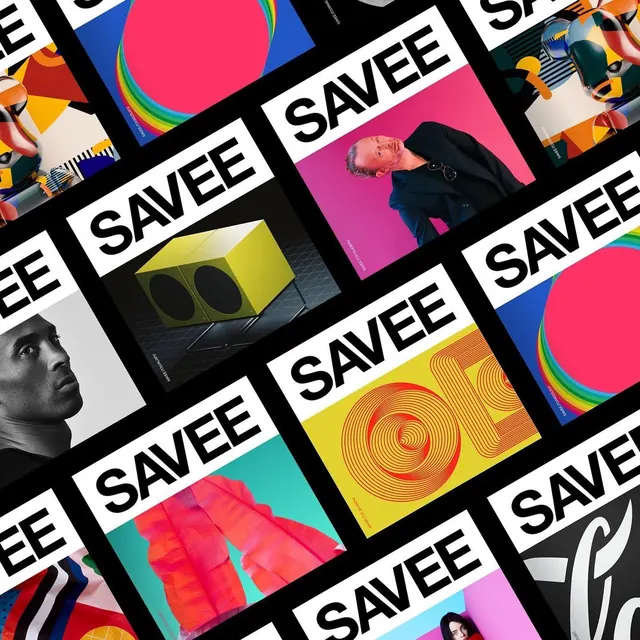 Tilted wordmark poster-grid mosaic, maximalist, typographic, vibrant