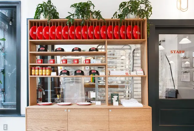 Retail Product Display, minimal, corporate-clean, vibrant