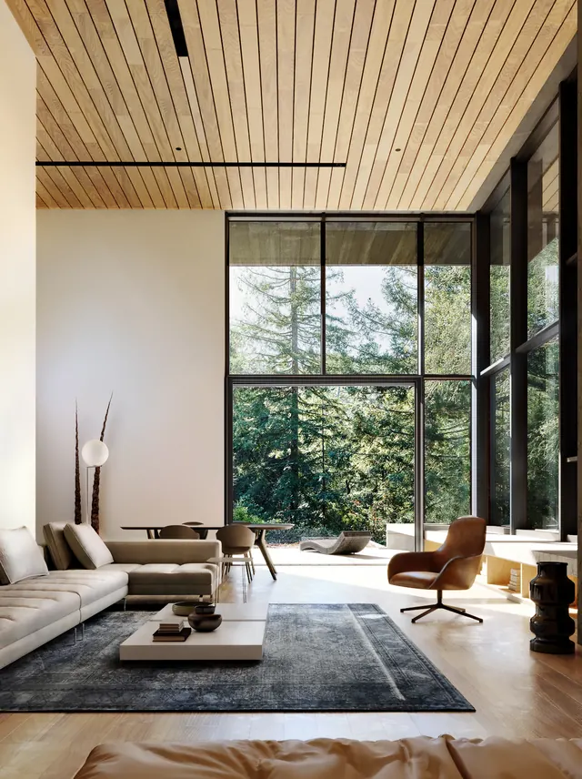 Modern Interior Living Space, minimal, organic, warm