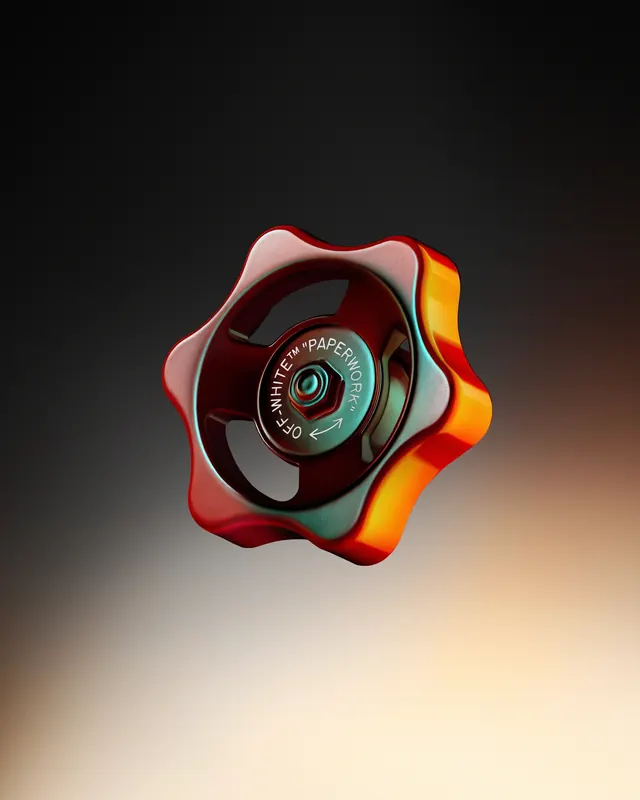 3D Abstract Geometric Shape, 3d-render, abstract, vibrant