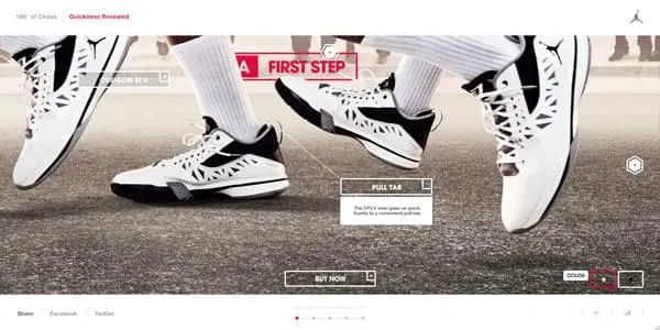 Sneaker E-commerce UI Mockup, minimal, light-mode, light