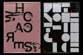 Experimental Typography Layout, brutalist, neo-brutalist, high-contrast