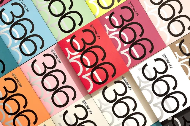 360 Logo Pattern Grid, geometric, minimal, vibrant