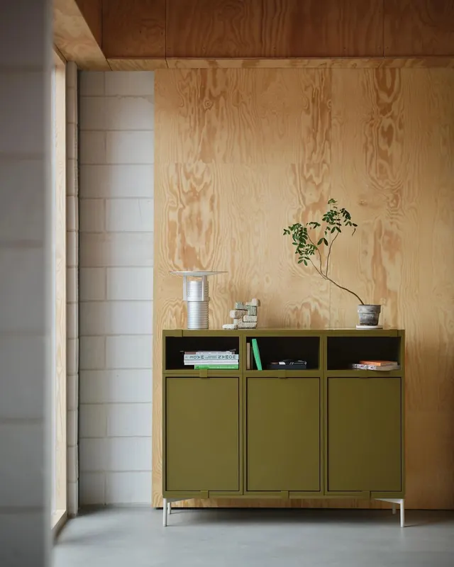 Minimalist Interior Cabinetry, minimal, organic, warm