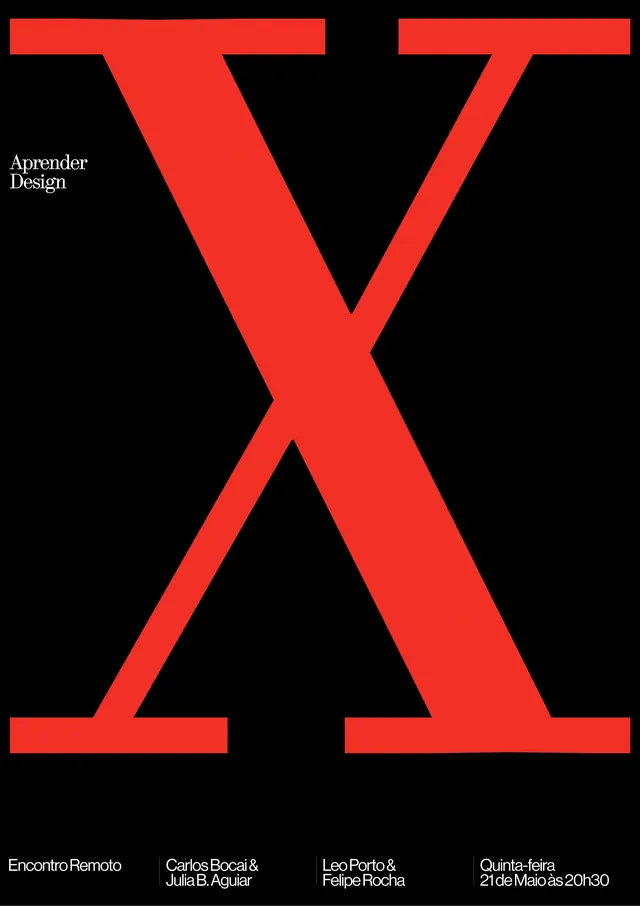 Abstract X Typography Design